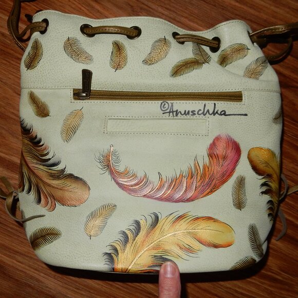 Anuschka feather purse - Picture 10 of 12